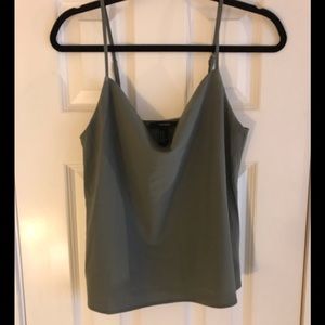 Olive Scoop-Neck Top